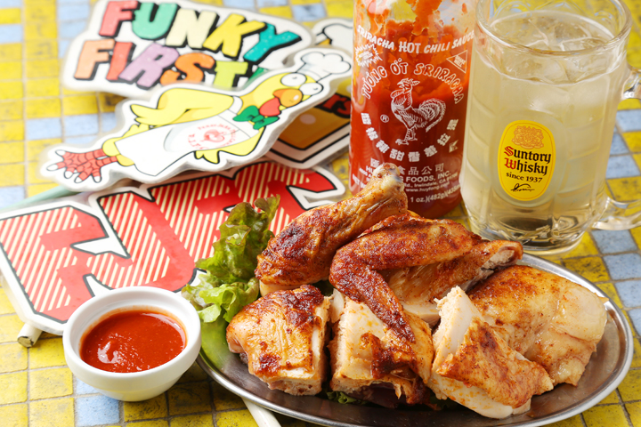 七輪焼鳥バル FUNKY JUNK FULL CHICKEN 裏難波店