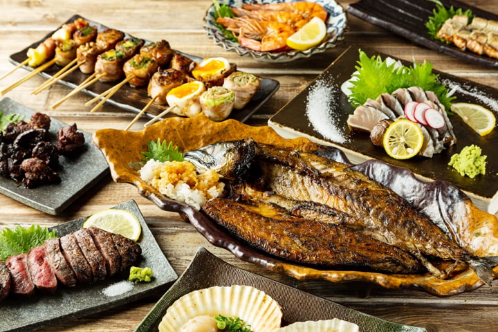 炉端焼き 一新 難波