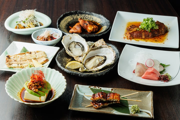 鰻や牡蠣とか 炭し