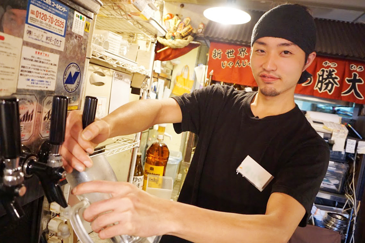 新世界じゃんじゃん横丁 串かつ 勝大 西中島店