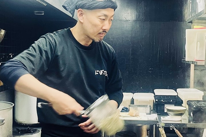 煮干しラーメン にぼってる