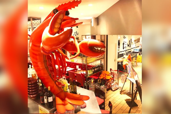 yaesu海老talianバル ルクア大阪梅田店